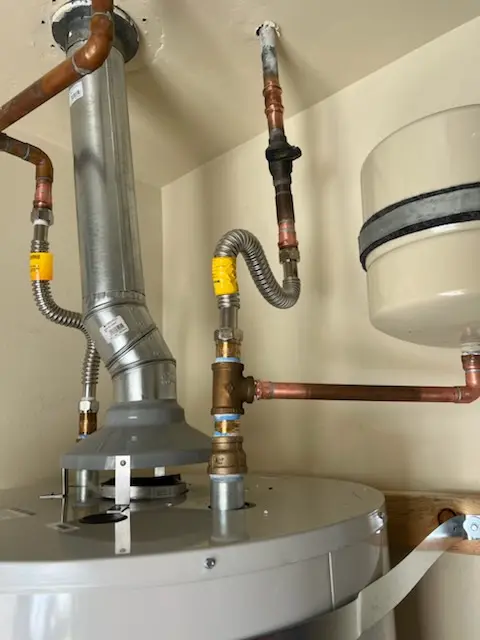 Water heater installation and plumbing repair in East Colton Heights